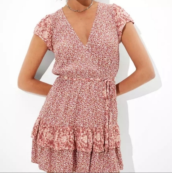 Wrap flutter dress | XS - Picture 3 of 3